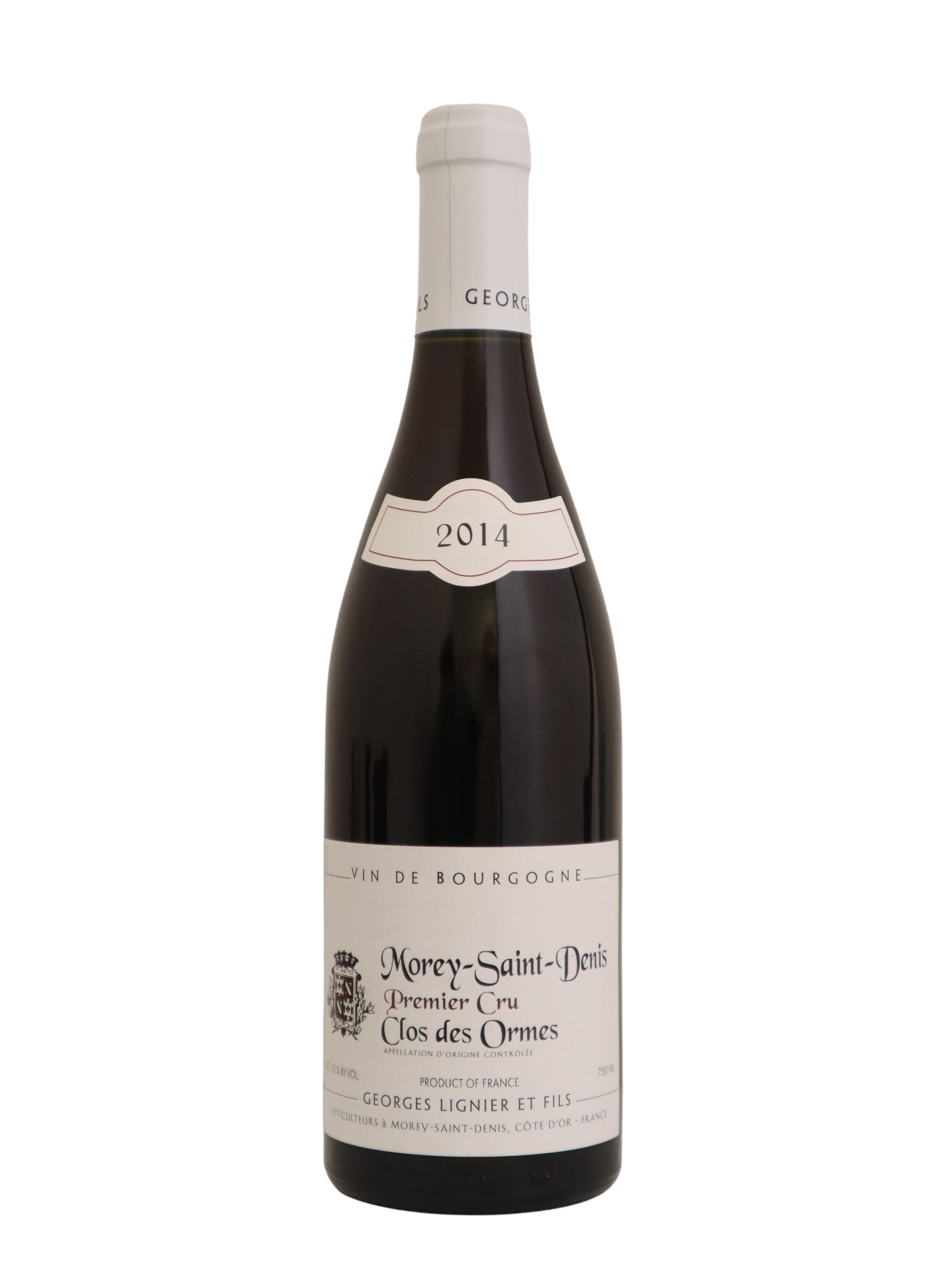 2014 Georges Lignier Morey-Saint-Denis 1er Cru "Clos des Ormes", Burgundy, France