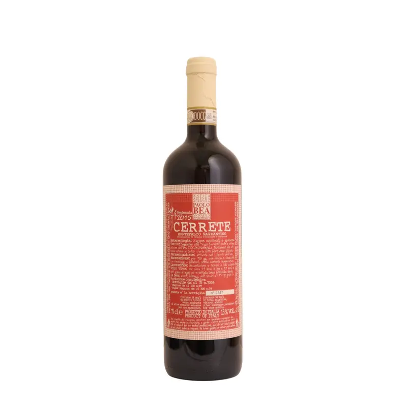 2015 Paolo Bea Montefalco Sagrantino  "Vignetto Cerrete", Umbria, Italy