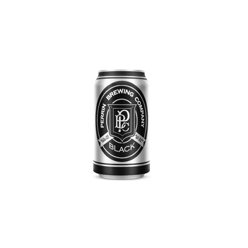 (24pk cans)-Perrin Black Ale Beer, Michigan, USA (12oz)