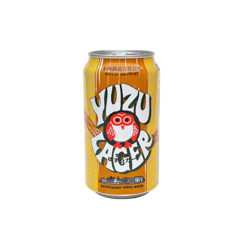 (24pk cans)-Hitachino Nest Yuzu Lager Beer, Japan (330ml)
