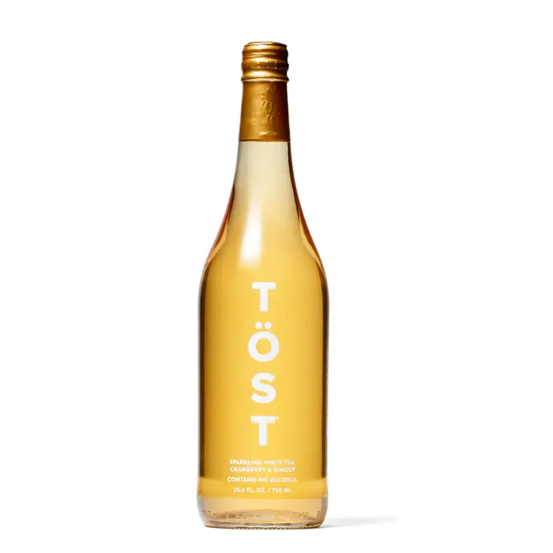 Tost Non-Alcoholic Sparkling Cranberry and Ginger White Tea (750ml)
