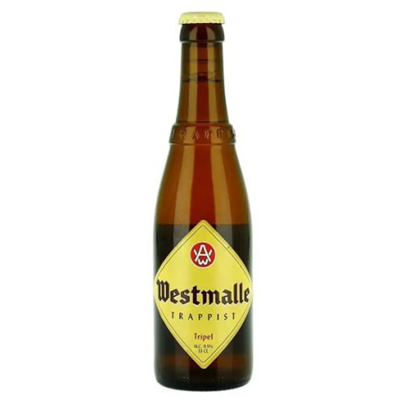 (12pk) Westmalle Trappist Tripel Ale Beer, Belgium (330ml)