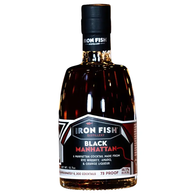 Iron Fish Distillery Black Manhattan, Michigan, USA (375ml)