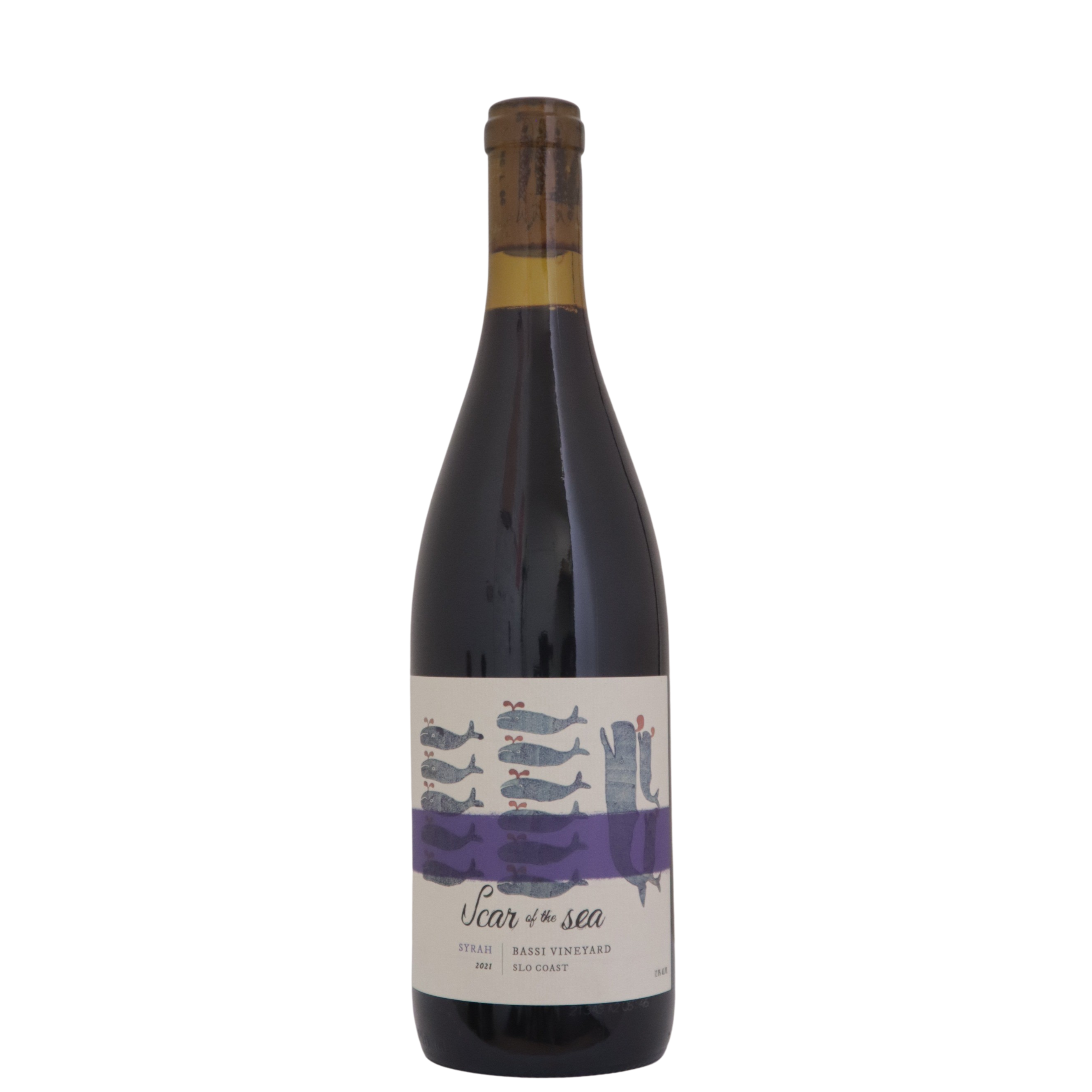 2022 Scar of the Sea "Bassi Vineyard" Syrah, San Luis Obispo County, California, USA
