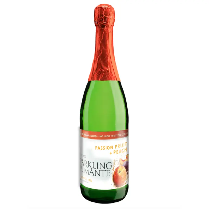 St. Julian Winery Alcohol Free Sparkling Passion Fruit - Peach Spumante, Michigan, USA (750ml)