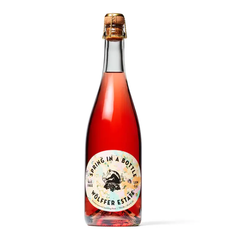 Wolffer Estate 'Spring in a Bottle' Sparkling Non-Alcoholic Rose, Rheinhessen, Germany (750ml)