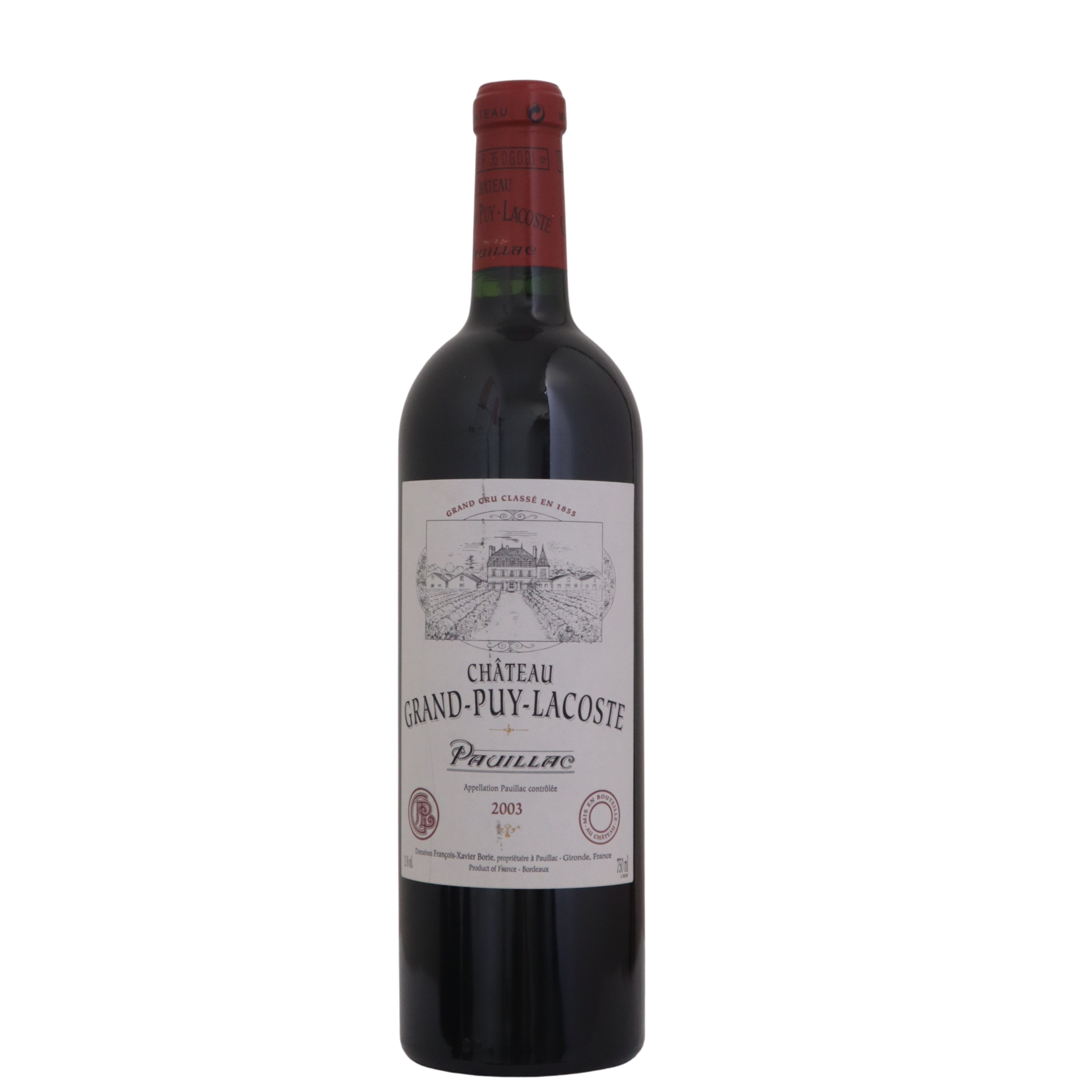 2003 Chteau Grand Puy Lacoste Pauillac, Bordeaux, France