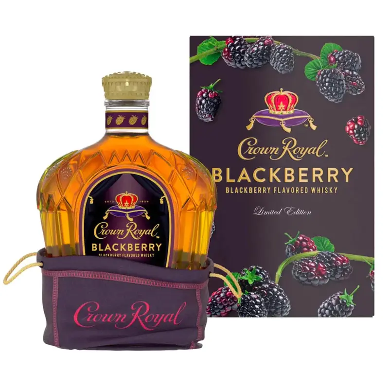 Crown Royal Blackberry Whiskey, Canada (750ml)