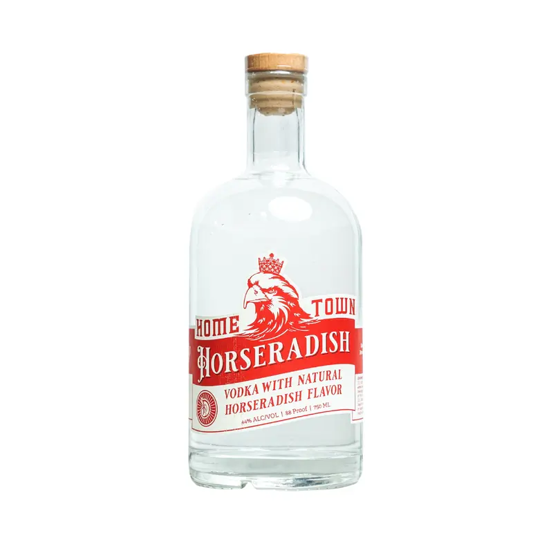 Detroit City Distillery Hometown Horseradish Vodka, Michigan (750ml)