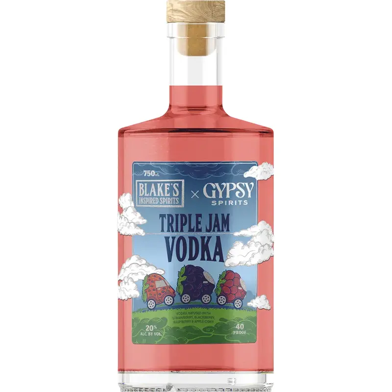 Gypsy Triple Jam Vodka, Michigan, USA (750ml)