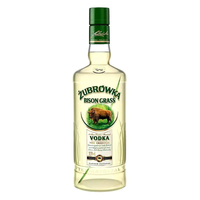 Zubrowka Bison Grass Vodka, Poland (1000ml)