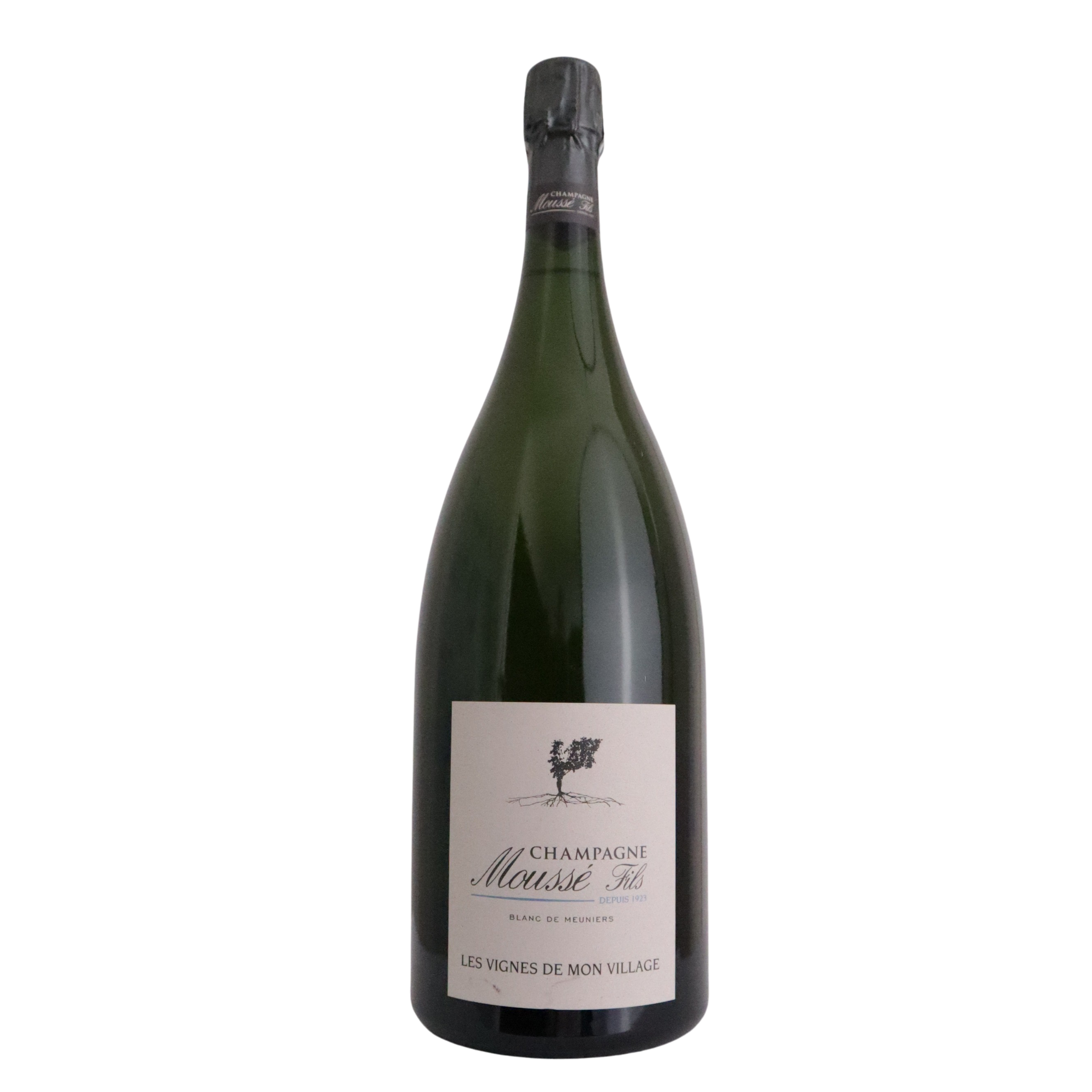 NV Mouss Fils "Les Vignes de Mon Village" Brut Nature, Champagne, France 1.5L MAG
