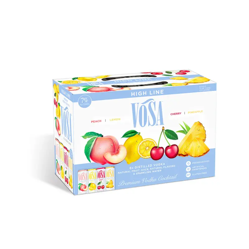 Vosa High Line "The Classics" Variety Pack Michigan, USA (8 x 12oz Cans)