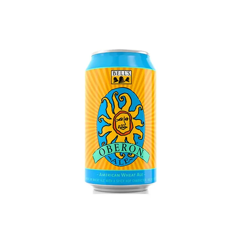 (24pk cans)-Bell's Oberon American Wheat Ale Beer, Michigan, USA (12oz)