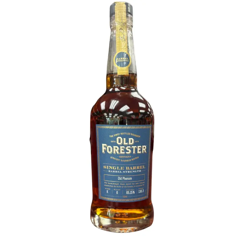 (Woods Private Barrel) Old Forester Single Barrel Barrel Strength Bourbon Whiskey, Kentucky, USA (750ml)