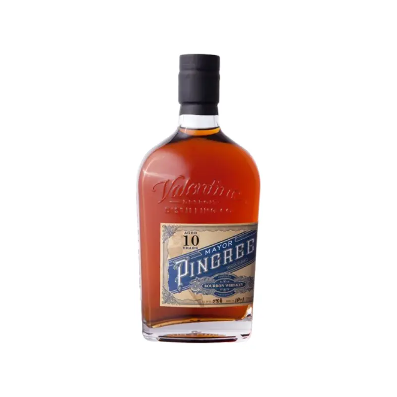 (Woods Private Barrel) Valentine Distilling 'Mayor Pingree' Blue Label 10 Year Straight Bourbon Whiskey, Michigan, USA (750ml)