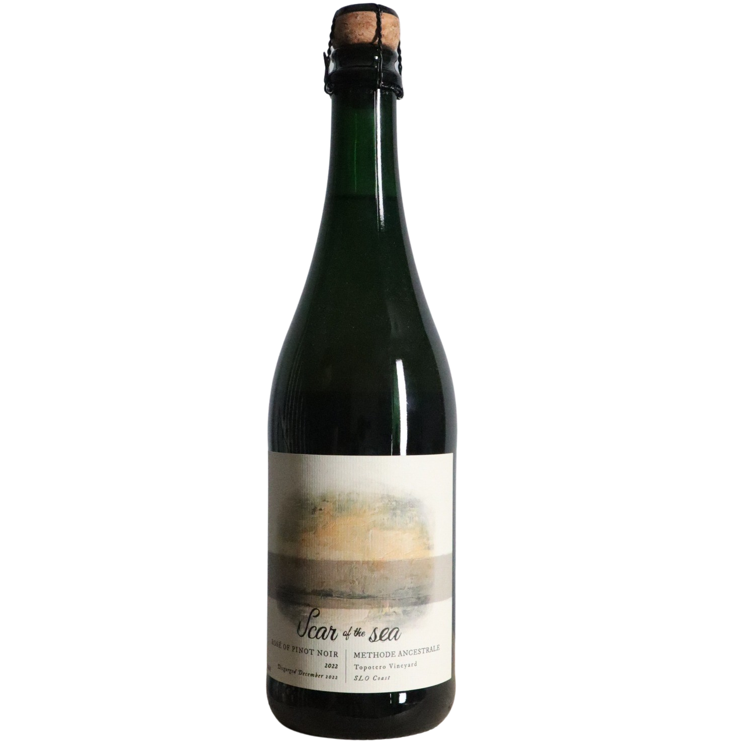 2024 Scar of the Sea Mthode Ancestrale "Ros of Pinot Noir" Topotero Vineyard,  San Luis Obispo County, California, USA
