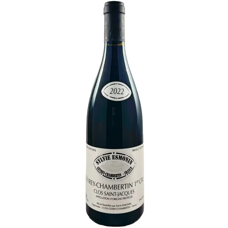 2022 Domaine Sylvie Esmonin Gevrey-Chambertin 1er Cru "Clos Saint-Jacques", Burgundy, France