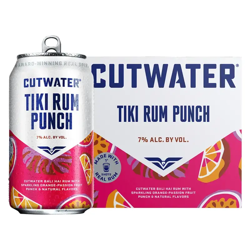 Cutwater Tiki Rum Punch 4Pk