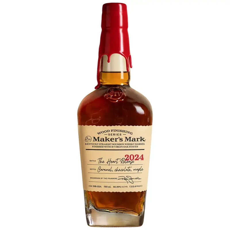 Makers Mark Wood Finishing Series The Heart Release 750ML