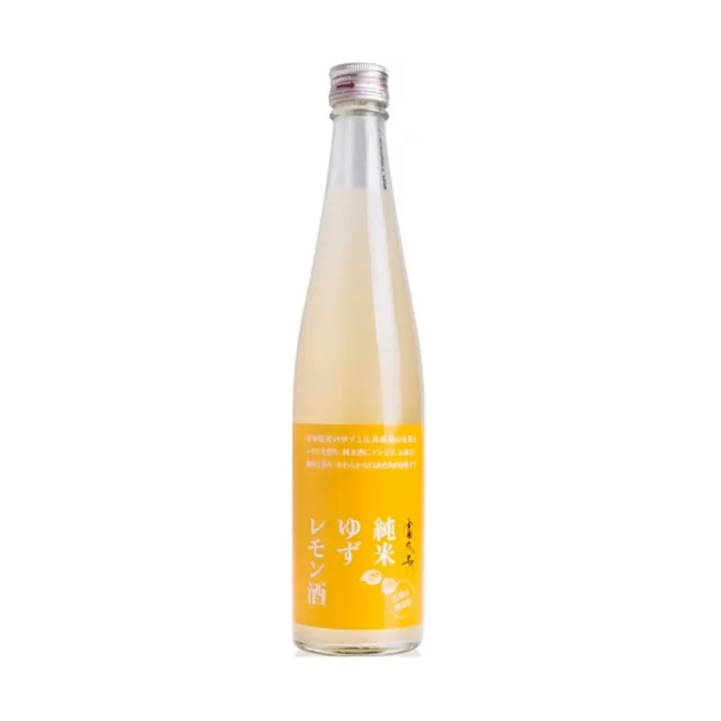 Imada Shuzo Fukucho Junmai Yuzu Lemon Sake - 500 ml