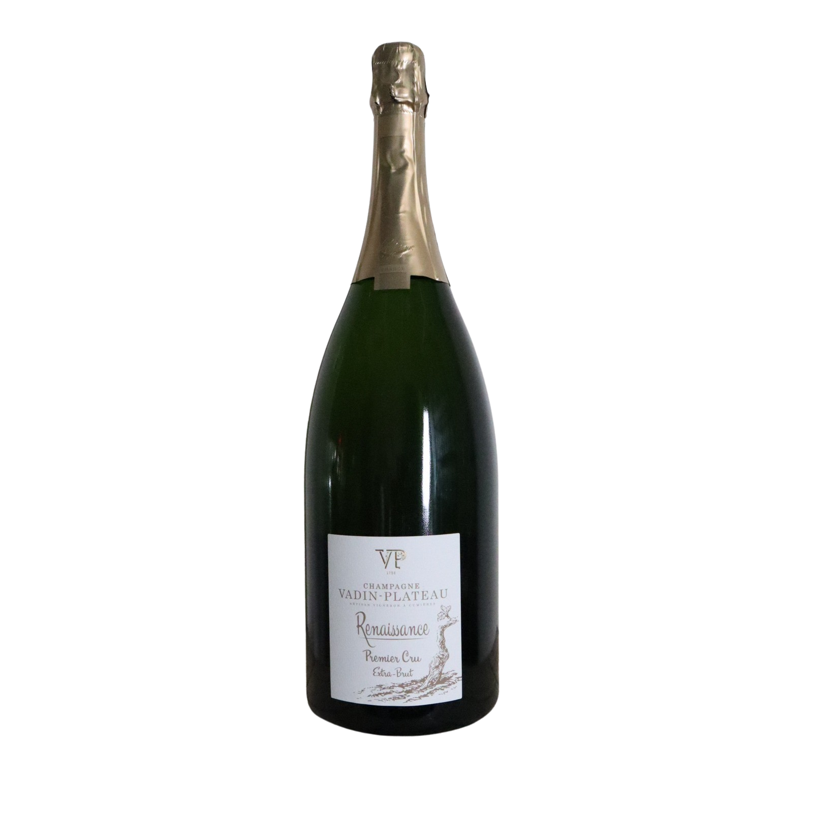 NV Vadin-Plateau "Renaissance" 1er cru Extra Brut, Champagne, France 1.5L MAG