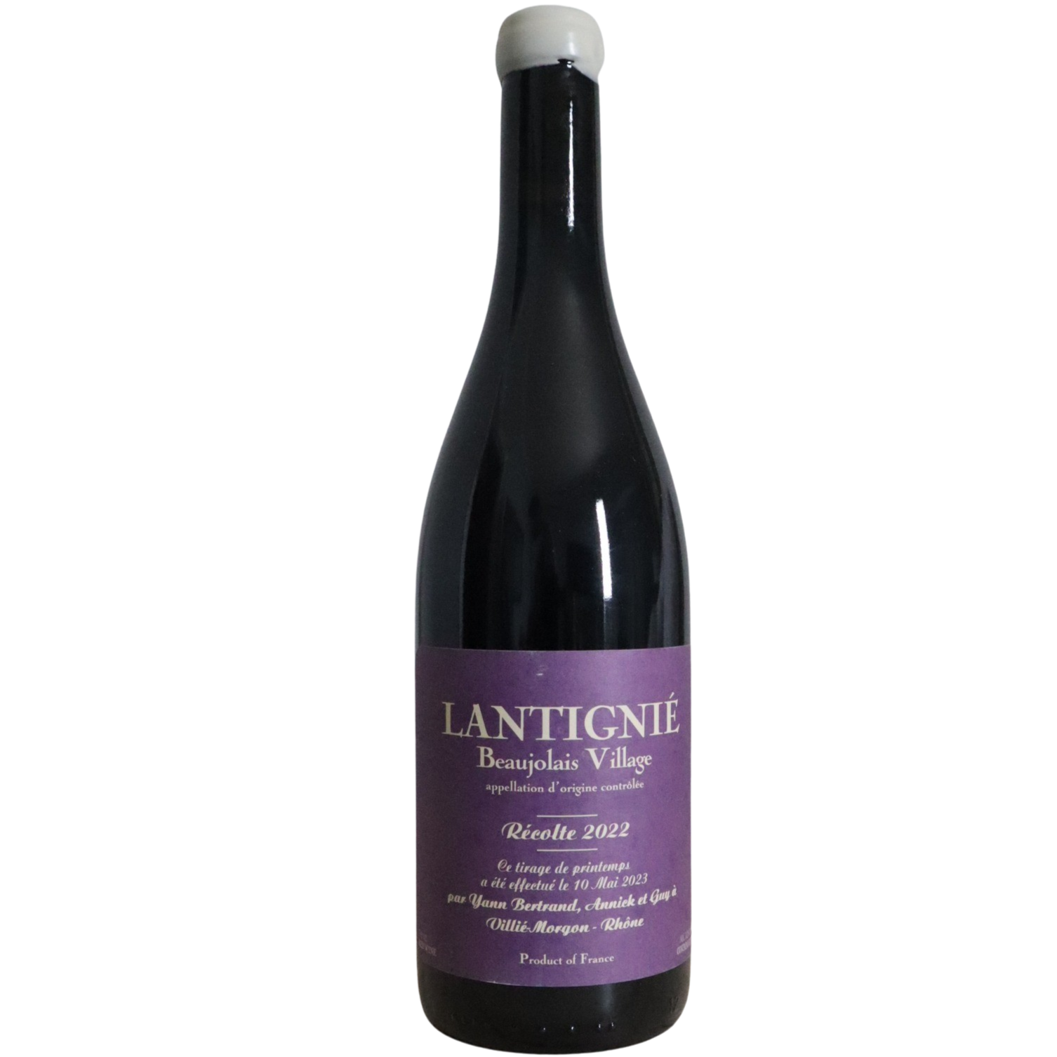 2024 Yann Bertrand  "Lantigni",  Beaujolais, France