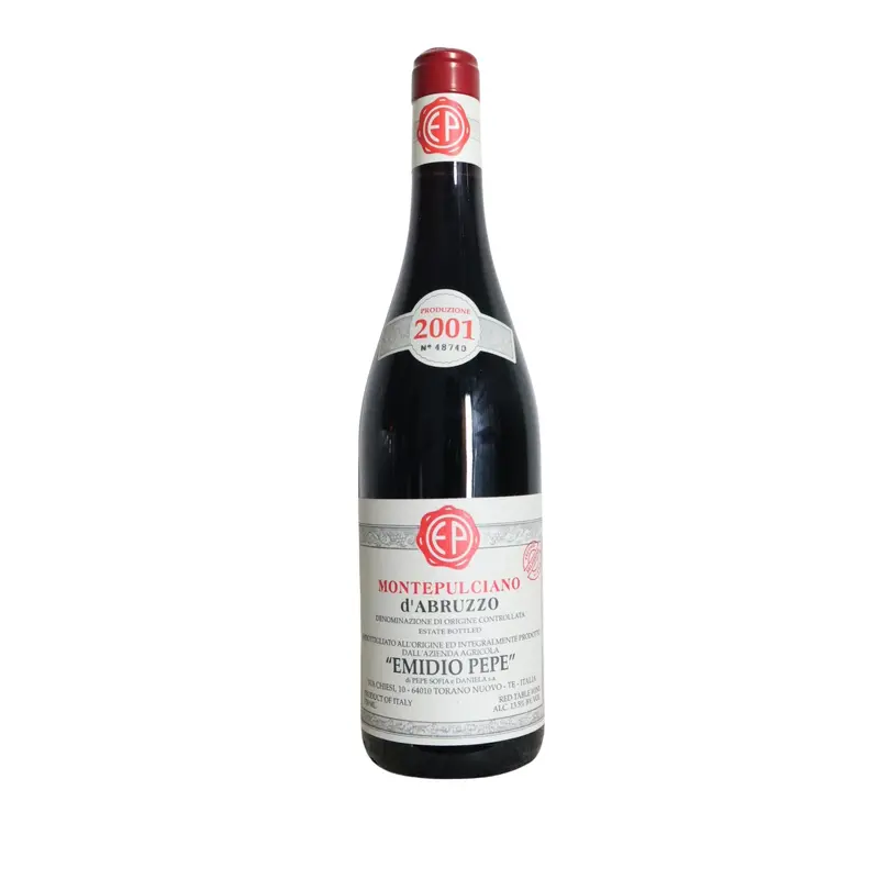 2001 Emidio Pepe Montepulciano d'Abruzzo, Abruzzo, Italy