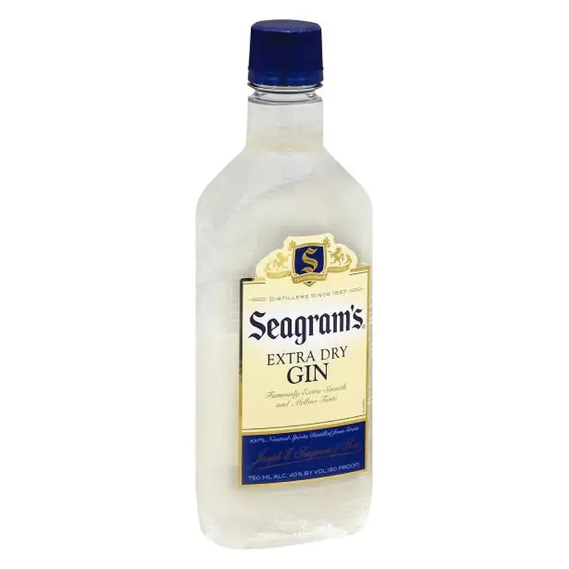 Seagram's Extra Dry Gin 750ML Plastic