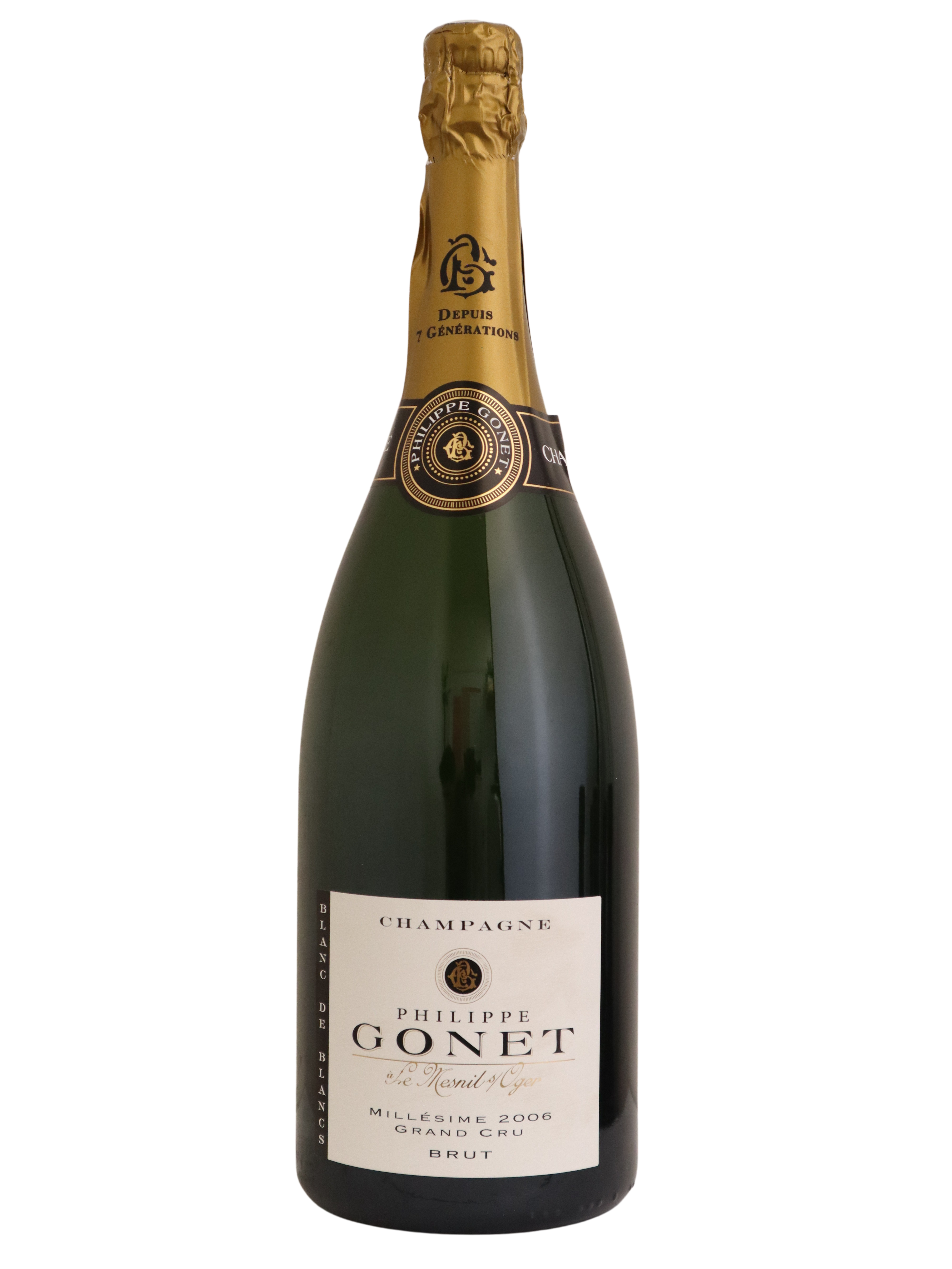 2007 Philippe Gonet Blanc de Blancs Grand Cru, Champagne, France 1.5L MAG