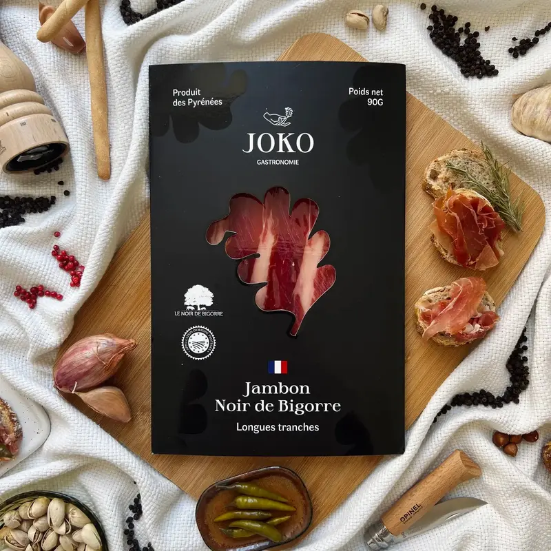 Joko Long slices of Black Bigorre Pork AOP, France - 3oz
