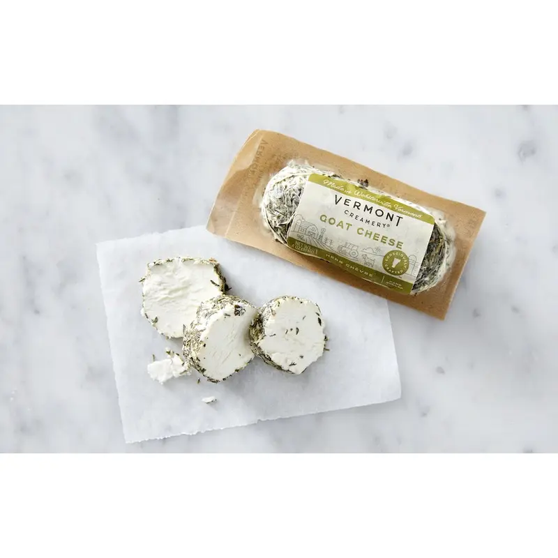 Vermont Creamery "Fresh Chevre Herb Log", Goat's milk, Vermont 4 oz/ Each