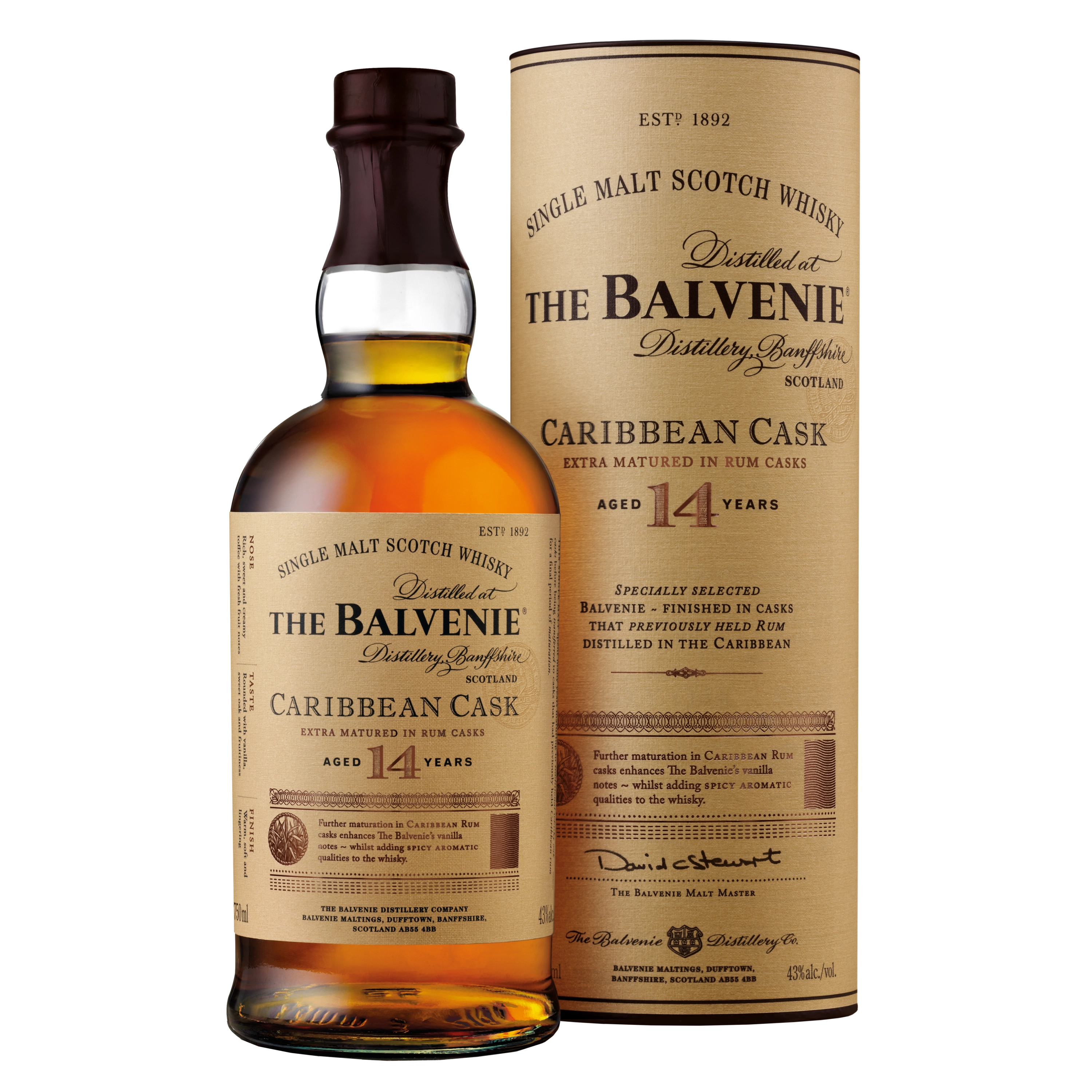 Balvenie 14 Year Caribbean Cask 750ML