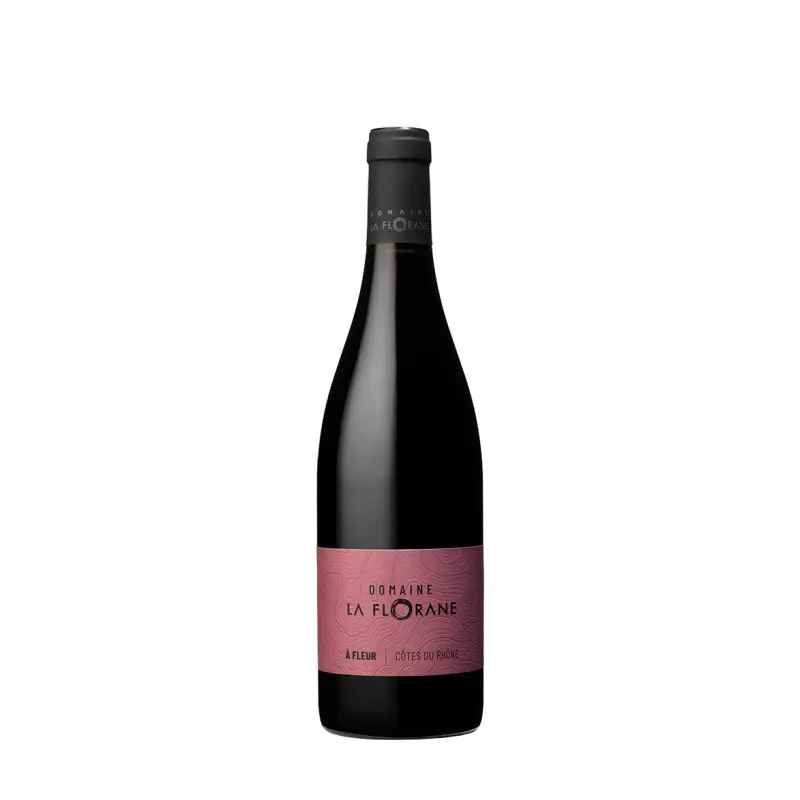 2022 La Florane Cotes-du-Rhone "A Fleur" Rouge, Rhone Valley, France
