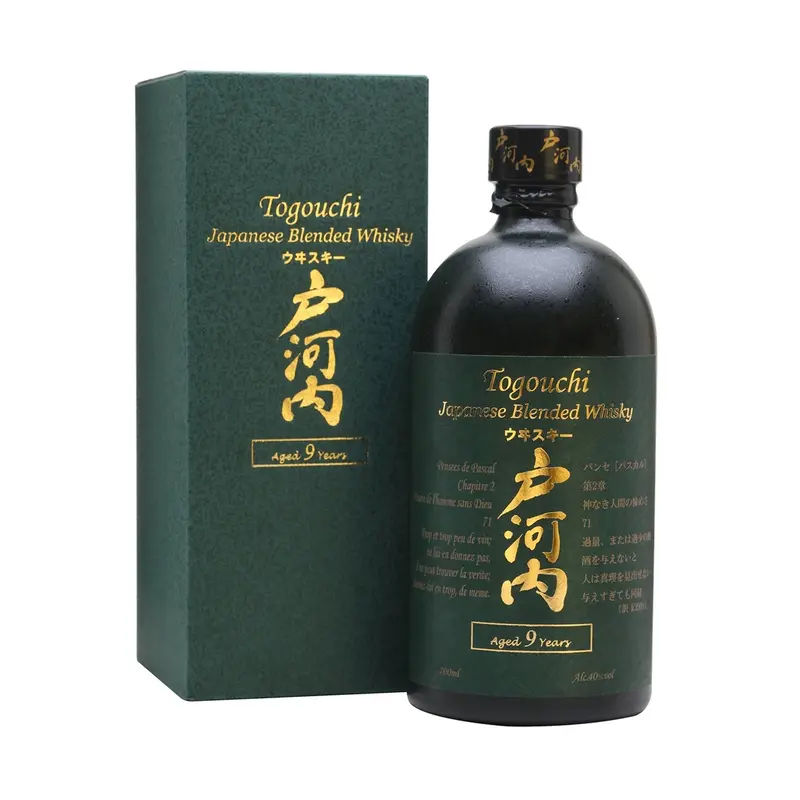 Togouchi 9 Year Old Japanese Blended Whiskey