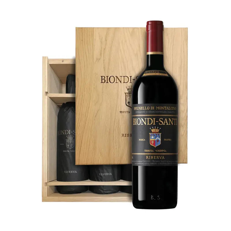 Biondi Santi Brunello di Montalcino Riserva (Mixed Vintages) - 3 Bottles