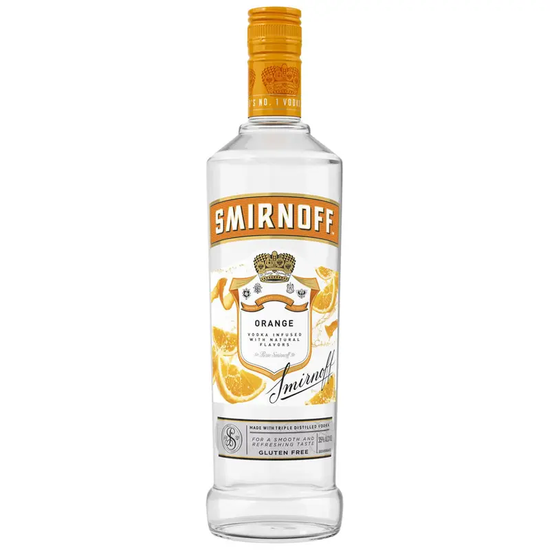 Smirnoff Orange Vodka 750ML