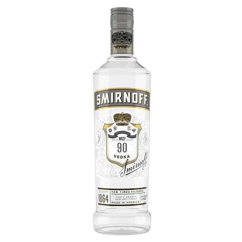 Smirnoff Silver 90 Proof Vodka 750ML