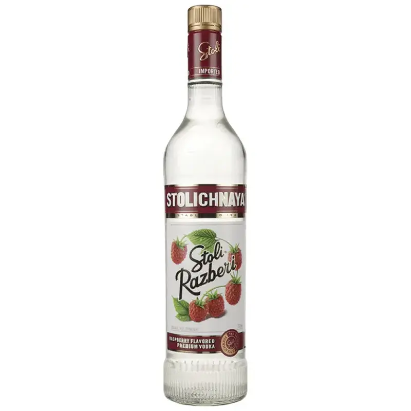 Stoli Raspberry Vodka 750ML