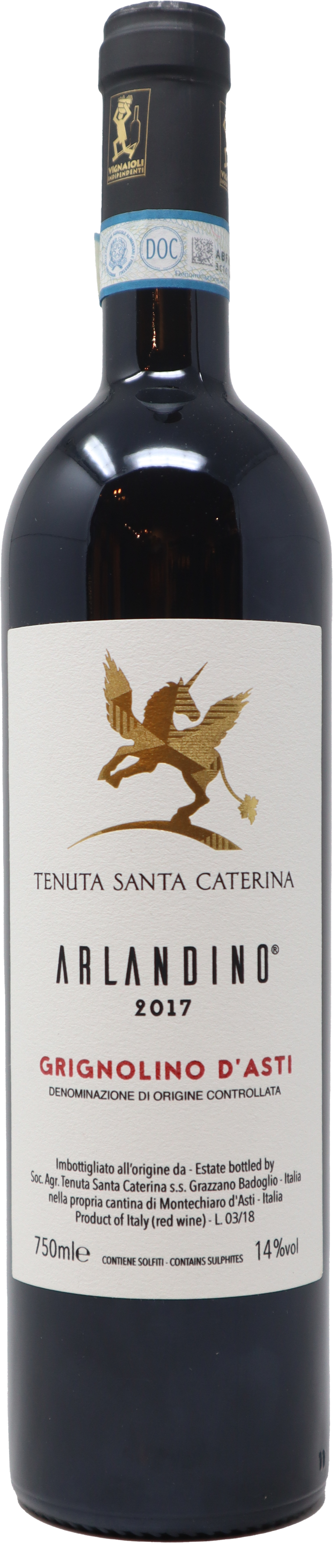 2023 Tenuta Santa Caterina "Arlandino" Grignolino d'Asti, Piedmont, Italy