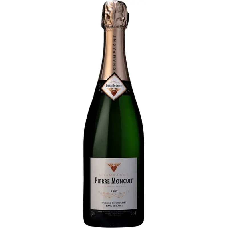 NV Pierre Moncuit Hugues de Coulmet Grand Cru Blanc de Blancs, Champagne, France