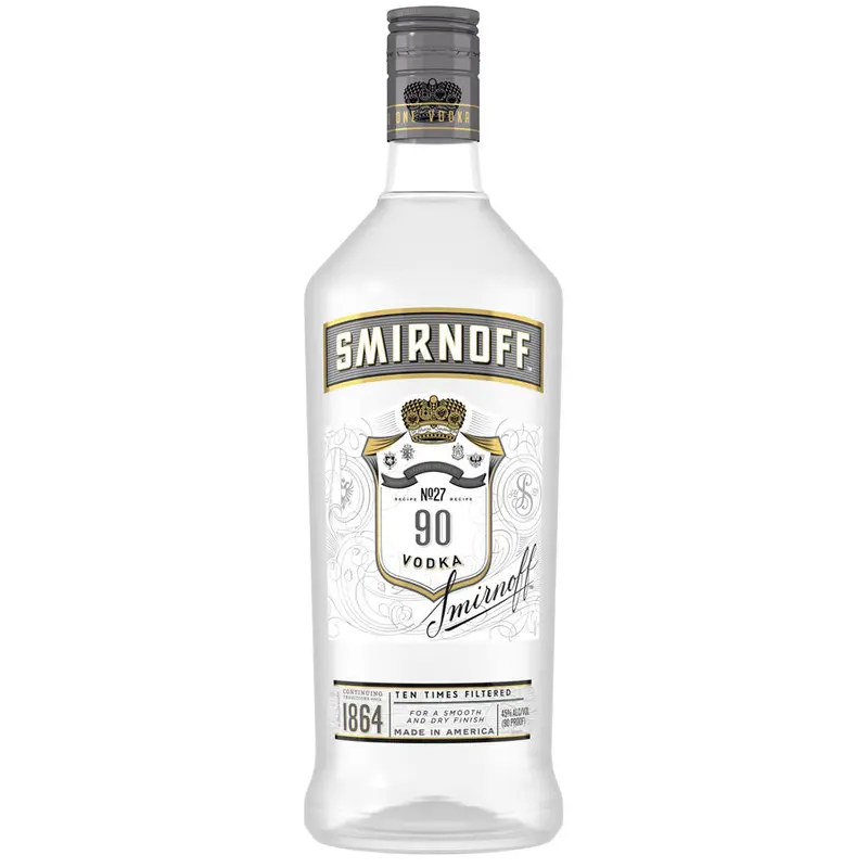 Smirnoff Silver 90 Proof Vodka 1.75L