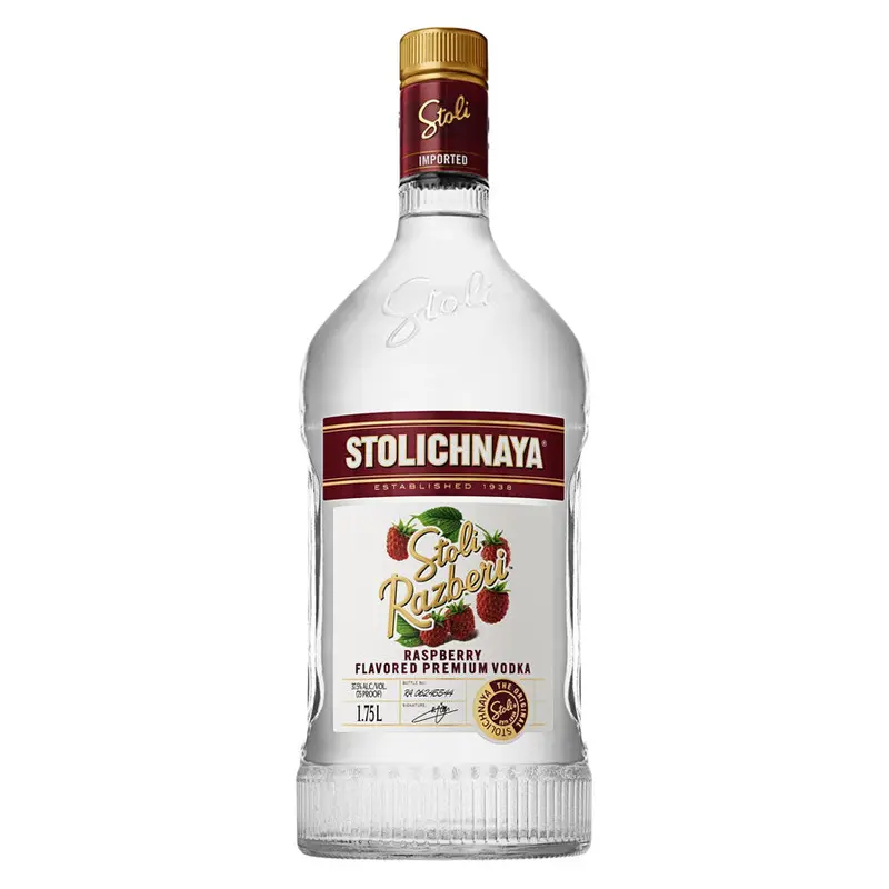 Stoli Raspberry Vodka 1.75L