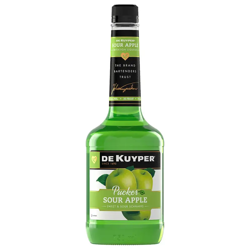 Dekuyper Sour Apple Pucker 750ML