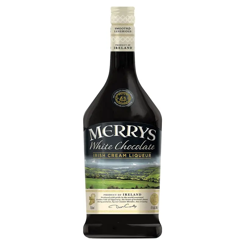 Merrys White Chocolate 750ML