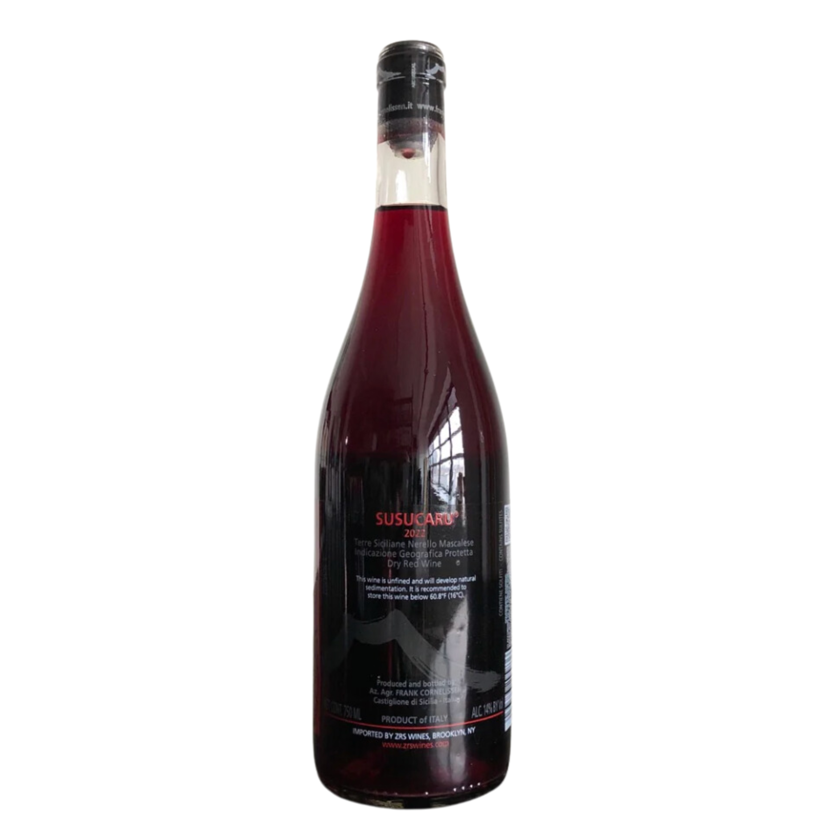 2023 Frank Cornelissen "Susucaru" Rosso, Terre Siciliane, Italy