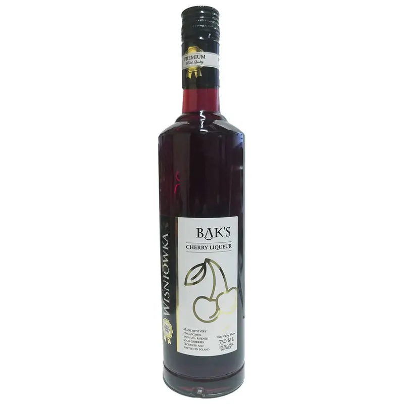 Bak's Wisniowka Cherry Liqueur 750ML