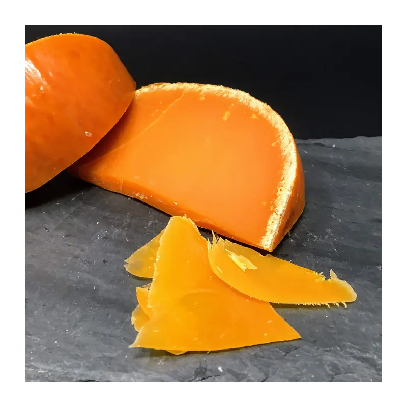 Mimolette, cow's milk, Normandy, France - 0.5lb/Cut