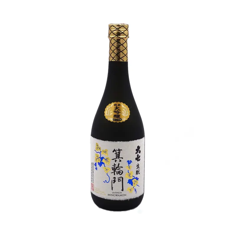 Daishichi Minowamon Kimoto Junmai Dai-Ginjo Sake - 720 ml