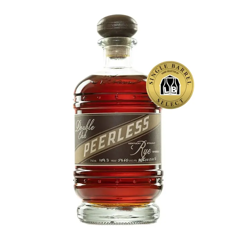 Peerless Double Oak Rye Liquor Barn Single Barrel 750ML